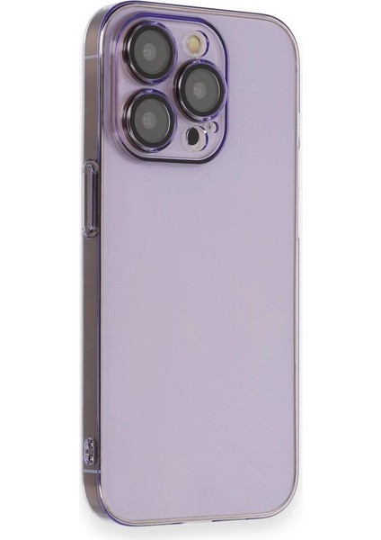 Newface iPhone 13 Pro Max Kılıf Armada Lensli Kapak - Lila