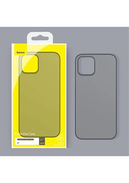 Baseus Iphone 12/ 12 Pro Comfort Ince Şeffaf Kılıf Matte Pp KILIF-(1903) indirimleri