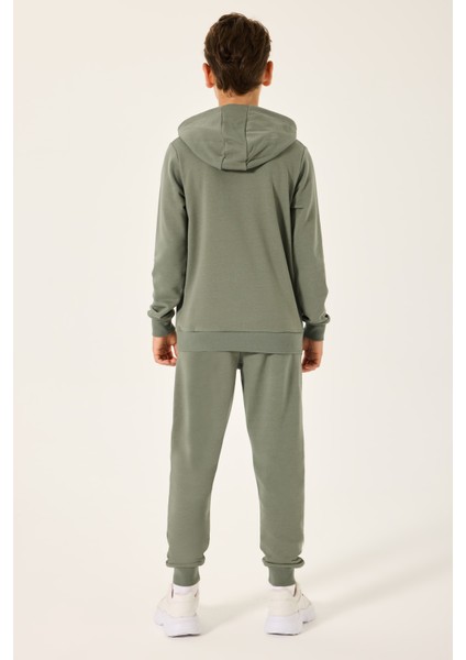 3 Iplik Kapüşonlu Eşofman TAKIMI-33244WW fırsatları