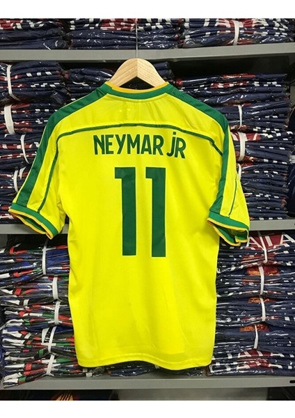 Brezilya Milli Takımı 98 Dünya Kupası Neymar Jr Nostalji Forması fiyatları