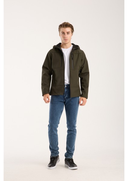 Erkek Içi Polarlı Su ve Rüzgar Geçirmez Softshell Outdoor Spor Mont modelleri