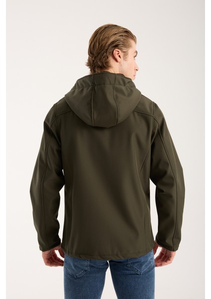 Erkek Içi Polarlı Su ve Rüzgar Geçirmez Softshell Outdoor Spor Mont fırsatları