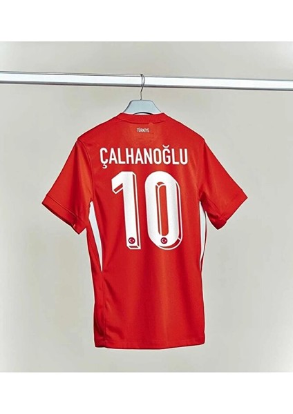 Türkiye Euro 2024 Futbol Şampiyonası Hakan Çalhanoğlu Iç Saha Forması (Red)
