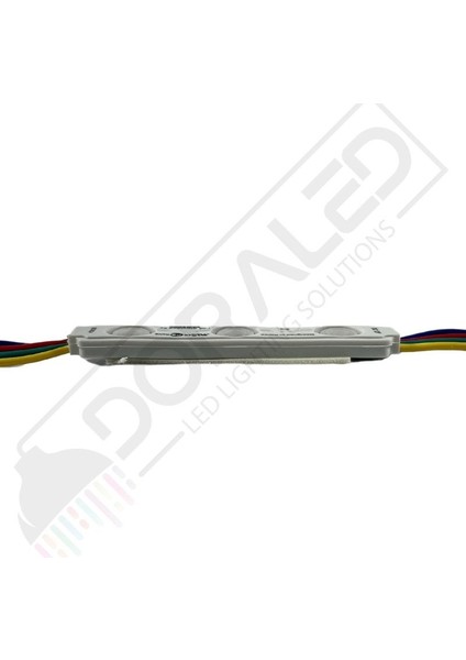 3'lü Samsung Rgb Modül Led 12 Volt 0.72 Watt -10 Adet