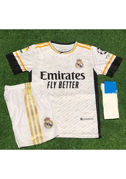 R.madridd 2023-24 Sezon Jude Bellingham Iç Saha Çocuk Forması 3'lü Set fiyatları