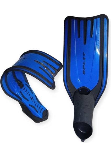 Split Esnek Yüzücü Paleti Mavi Siyah Çantalı - 44-45 - BXL586 (Lisinya) modelleri