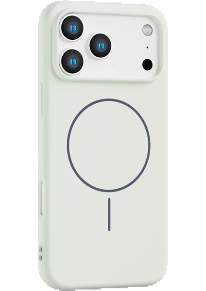 CPT05 Apple iPhone 17 Pro Max Jully Magsafe Kapak - Beyaz