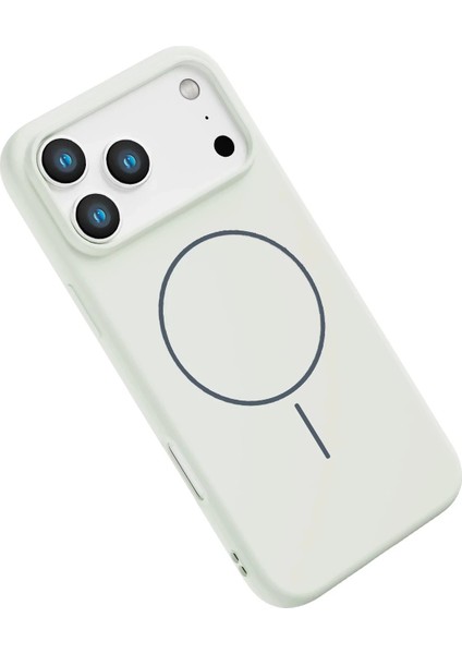 CPT05 Apple iPhone 17 Pro Max Jully Magsafe Kapak - Beyaz fiyatları