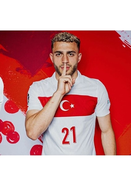 Türkiye Euro 2024 Barış Alper Yılmaz Forması (Beyaz) modelleri