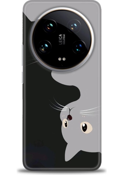 Xiaomi Mi 14 Ultra Kılıf Hd Baskılı Kılıf + Seramik Tam Kaplayan Ekran Koruyucu 67