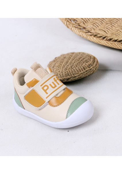 Ortopedik Ilk Adım Bebek Ayakkabısı Erkek Çocuk Spor Babet