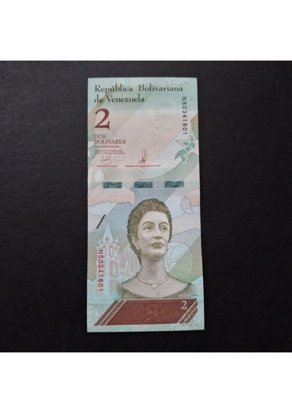 3996368F6B863E7679 2018 Venezuela 2 Bolivar Çil Kağıt Para indirimleri