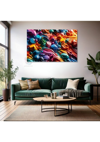 Kanvas Yatay Duvar Tablosu Kanvas Soyut Renk Sanati6 Ev Ofis Salon Modern Duvar Tablosu fiyatları