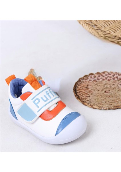 Ortopedik Ilk Adım Bebek Ayakkabısı Erkek Çocuk Spor Babet