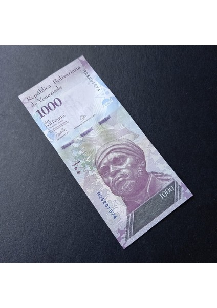 3996368F6220541A44 2017 Venezuela 1000 Bolivar Çil Kağıt Para fırsatları