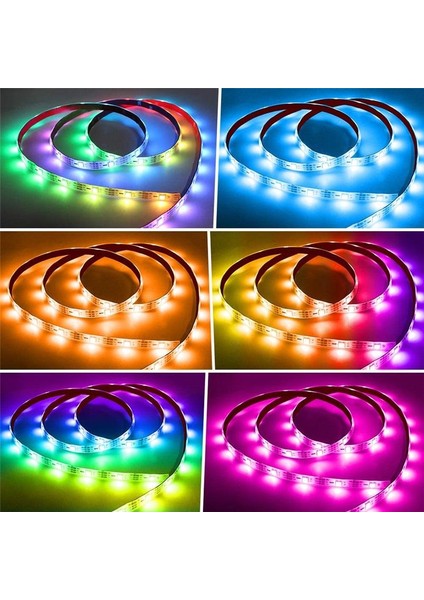 Tuya Destekli Wifi Kontrollü Rgb Şerit LED Set 10M fiyatları