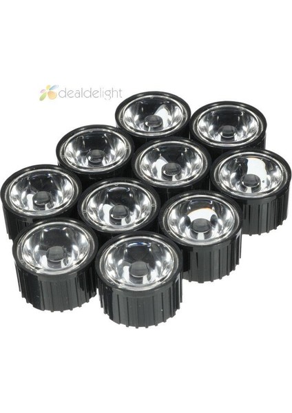 Emiter Powerled Lens Power Led Merceği 90 Derece (10 Adet)
