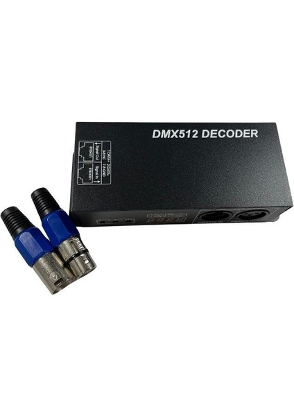 Dmx 512 Decoder 4 Kanal Rgbw Denetleyici Dmx 512 LED Kontrol 4x8 Amper