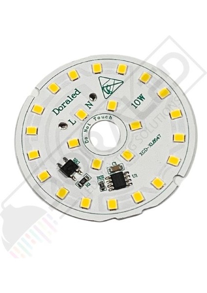 220 Volt 10 Watt SMD 2835 Ledli Hazır Led Modül Gün Işığı 56MM (3 Adet) indirimleri