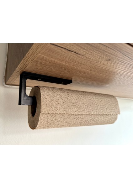 Yer Kazandıran Kâğıt Havlu Askısı – Modern Tezgah Altı Tutucu
