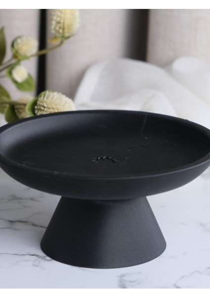 Minimalist Siyah Koni Takı Tepsisi Takı Kutusu Masaüstü Organizeri