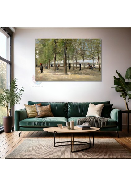 Kanvas Yatay Duvar Tablosu Kanvas Soyut Bahçe Ev Ofis Salon Modern Duvar Tablosu fiyatları