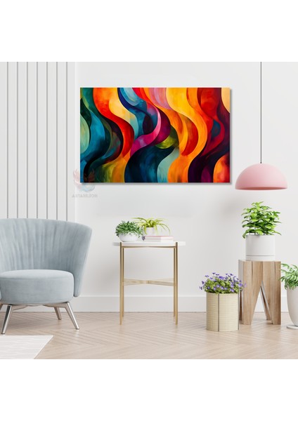 Kanvas Yatay Duvar Tablosu Kanvas Soyut Geometrik Sanat9 Ev Ofis Salon Modern Duvar Tablosu modelleri