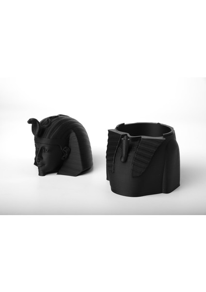 Antik Mısır Firavun Figürlü Dekor Takı Kutusu Masaüstü Organizeri modelleri