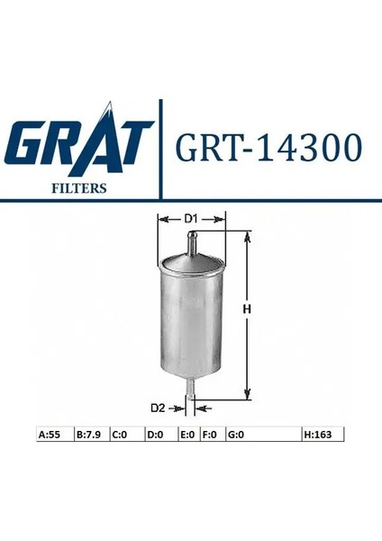 14300 Yakit Filtresi 6X0201511B