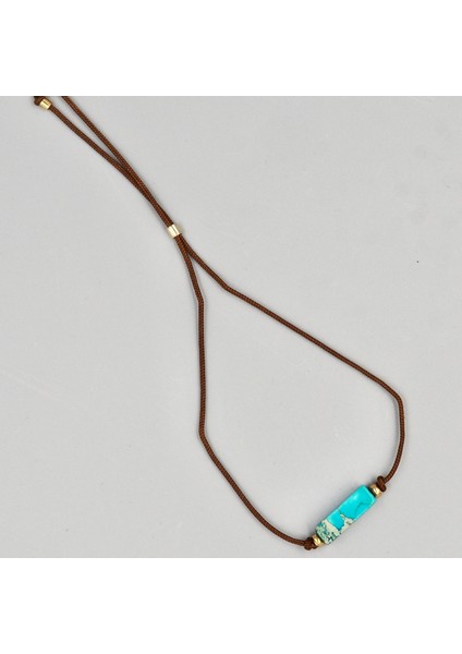 Doğal Turkuaz Taşlı Mineli Minimalist 3’lü Bileklik Hediye Seti fırsatları