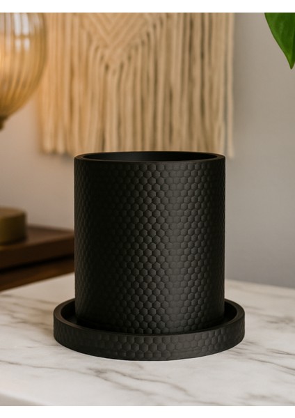 Altıgen Desenli Takı Kutusu Masaüstü Organizeri