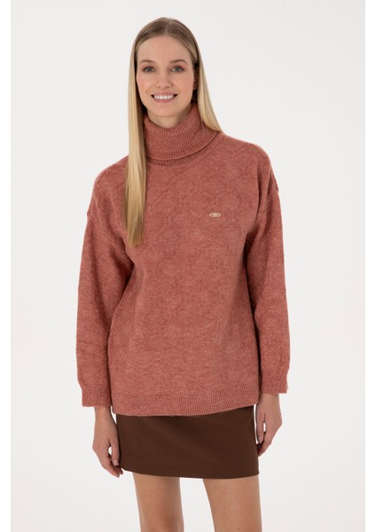 Kadın Gül Kurusu Kazak /triko 50309658-VR026 modelleri