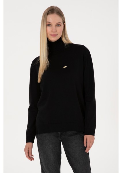Kadın Siyah Kazak /triko 50307742-VR046 modelleri