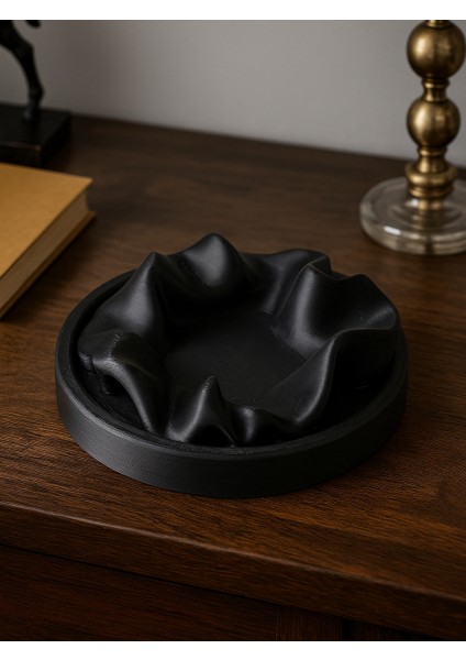 Dağınık Kumaş Şeklinde Takı Tepsisi Takı Kutusu Masaüstü Organizeri