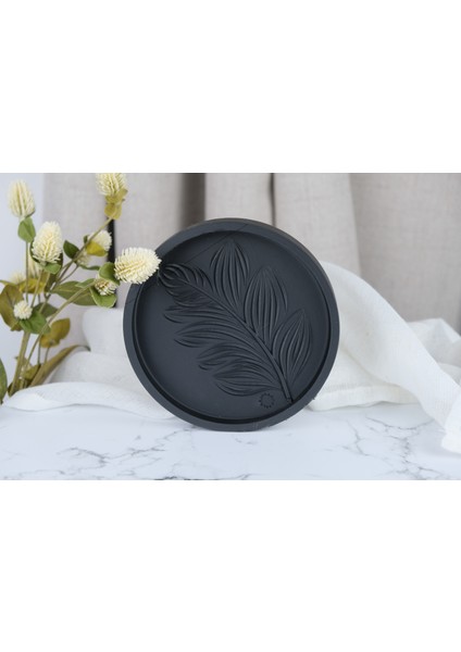 Yuvarlak Yaprak Desenli Takı Kutusu Masaüstü Organizeri fiyatları
