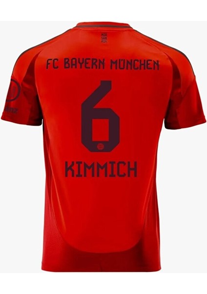 B.a.y.e.r.n/m.ü.n.i.h. 2024/25 Yeni Sezon Joshua Kimmich Iç Saha Forması (Red)