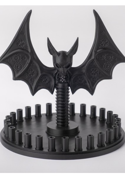 Gotik Yarasalı Takı Tepsisi Takı Kutusu Masaüstü Organizeri