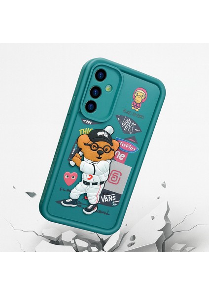 Samsung Galaxy A05S Kılıf Ayıcıklı Darbe Önleyici Silikon Kapak modelleri
