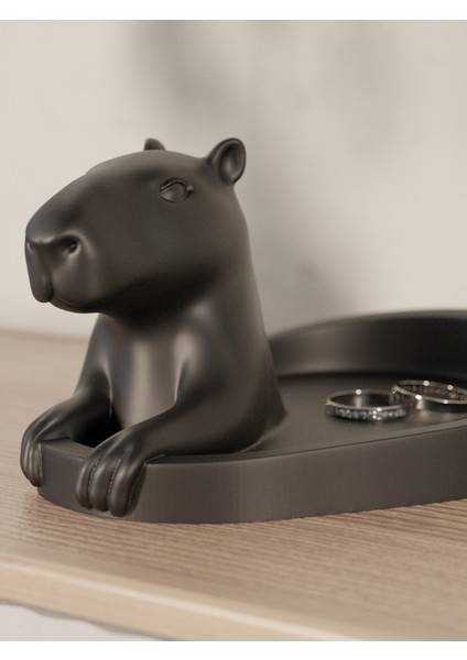 Kapipara Hamster Fare Takı Tepsisi Takı Kutusu Masaüstü Organizeri