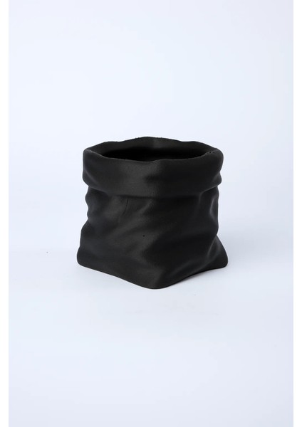 Siyah Çuval Şeklinde Takı Kutusu Masaüstü Organizeri fiyatları