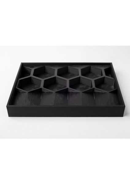 Petek Şeklinde Bölmeleri Olan Takı Tepsisi Takı Kutusu Masaüstü Organizeri fiyatları