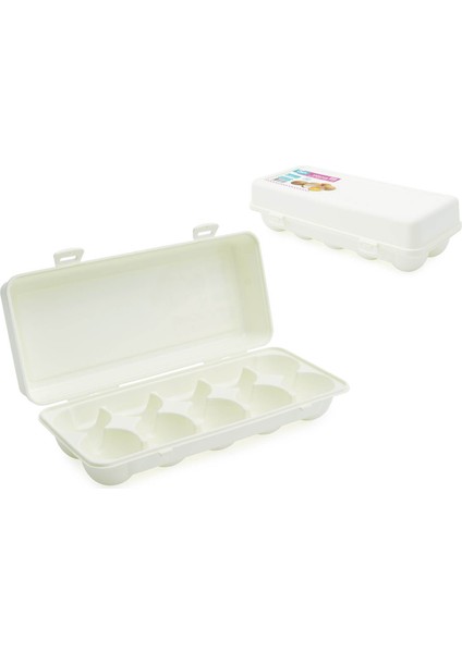 Yumurta Saklama Taşıma Kabı 10 Yumurta Saklama Taşıma Kabı Qlux L-00404