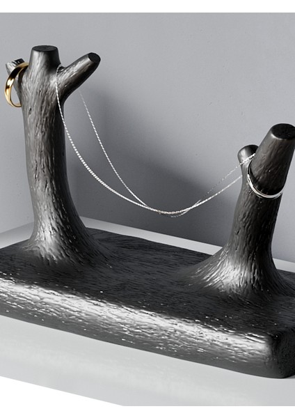 Daldan Dala Dal Şeklinde Takı Tepsisi Takı Kutusu Masaüstü Organizeri