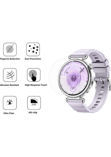 Huawei Watch Gt6 41 mm (18 Mm) ile Uyumlu Ekran Koruyucu Kolay Uygulanabilir Aparatlı Ekran Koruyucu fiyatları