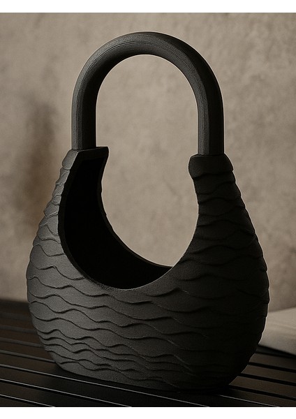 El Çantası Şeklinde Takı Kutusu Masaüstü Organizeri