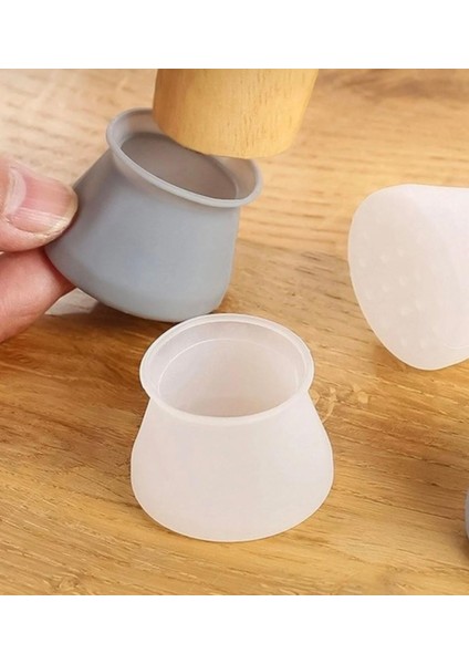 12 Adet Kaydırmaz Sandalye ve Masa Ayağı Silikon Kılıf