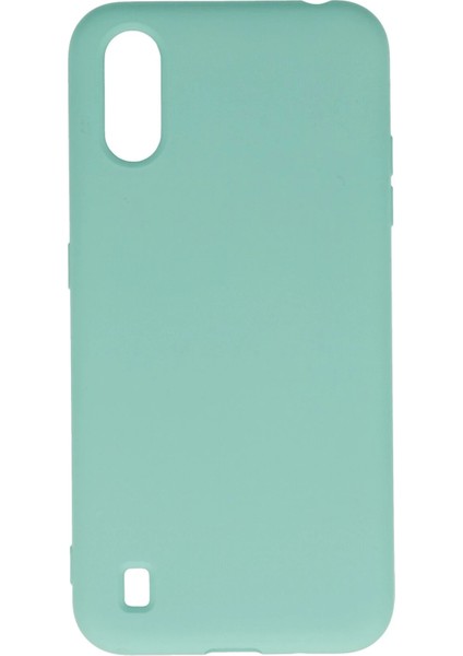 Samsung Galaxy A01 Kılıf Nano Içi Kadife Silikon - Turkuaz fırsatları