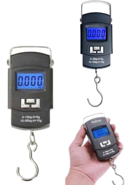 El Kantarı Dijital El Terazisi 50 kg Kapasiteli LCD Ekranlı modelleri