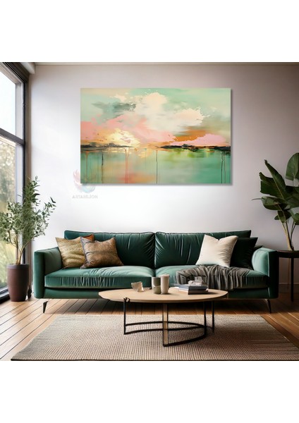 Kanvas Yatay Duvar Tablosu Kanvas Soyut Gun Batimi Ev Ofis Salon Modern Duvar Tablosu fiyatları