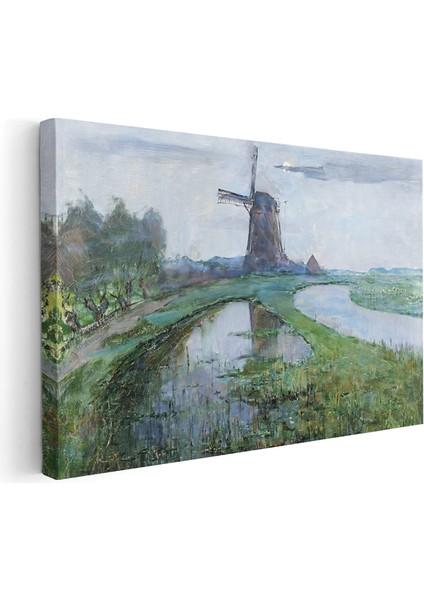 Kanvas Yatay Duvar Tablosu Kanvas Vintage Kirsal Manzarasi7 Ev Ofis Salon Modern Duvar Tablosu